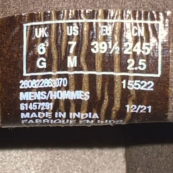 Clark’s Dark Brown Leather Bushacre 2 Chukka Boots Casual Fall Comfy Men Size 7 - Picture 8 of 8